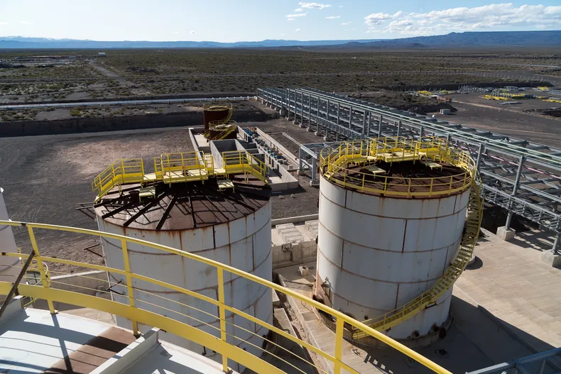 Tanques API en mina Potasio Río Colorado